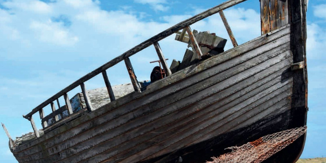 Photo of a boat on a beach